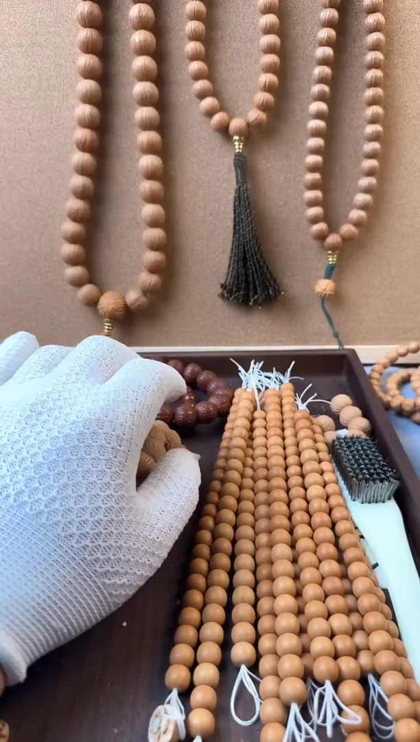 文玩核桃手串胖子猴头【老型大黑点10+】1