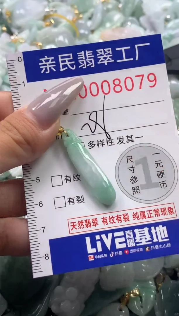 颈饰未镶嵌翡翠8079