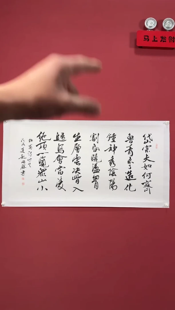 书法岱宗夫如何11