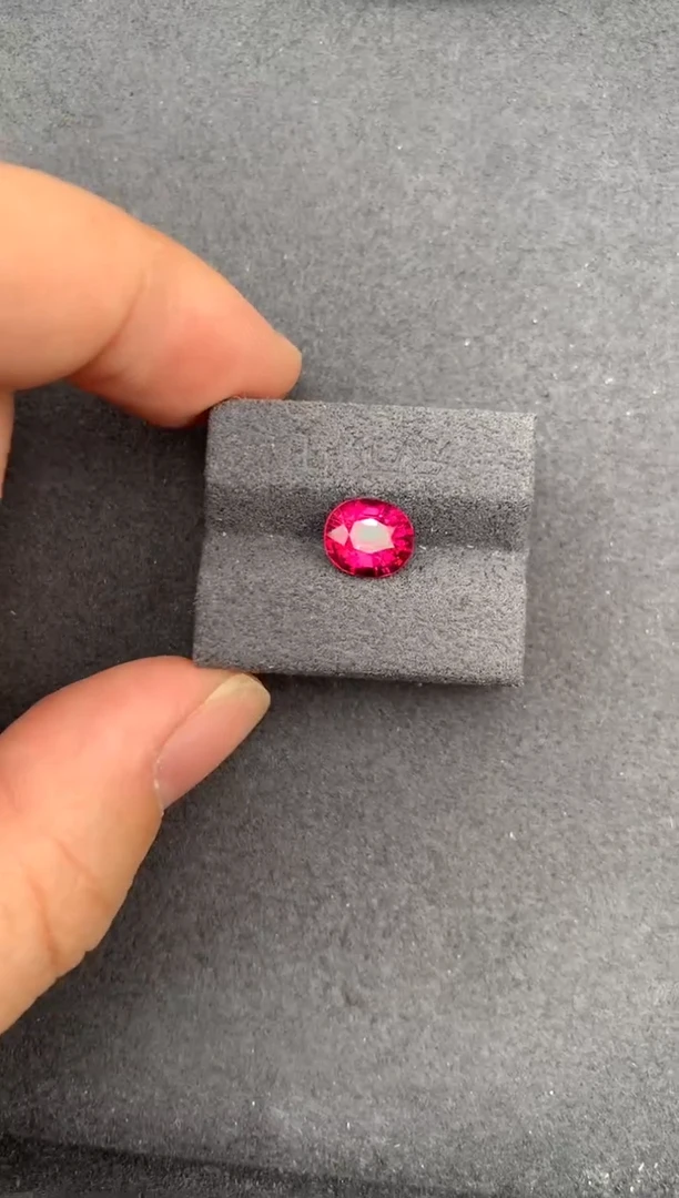 未镶嵌珠宝半成品碧玺1.7ct卢比莱 定制 GE