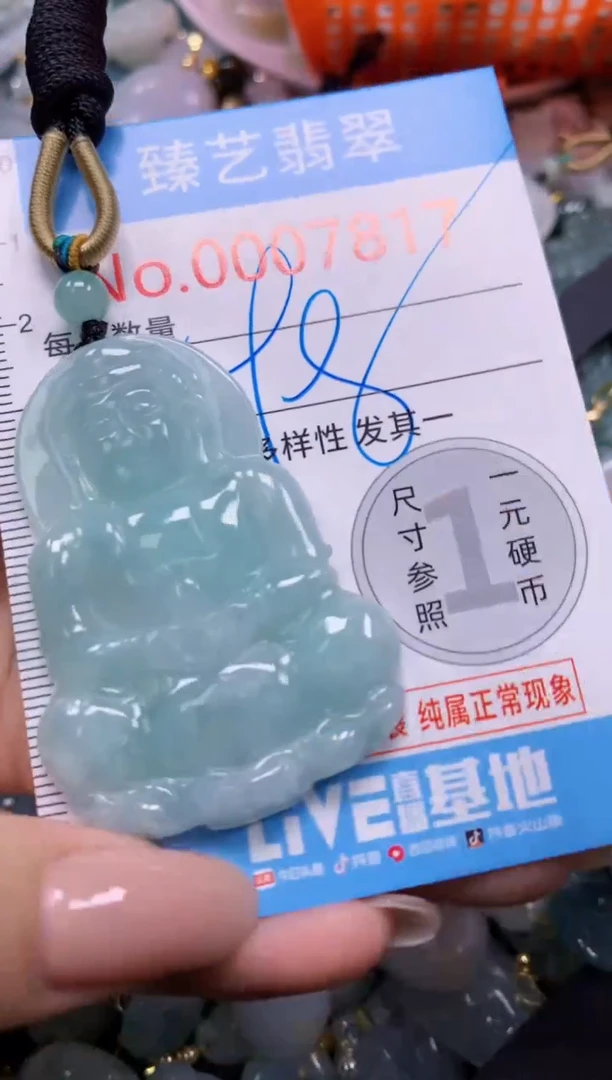 颈饰未镶嵌翡翠7817