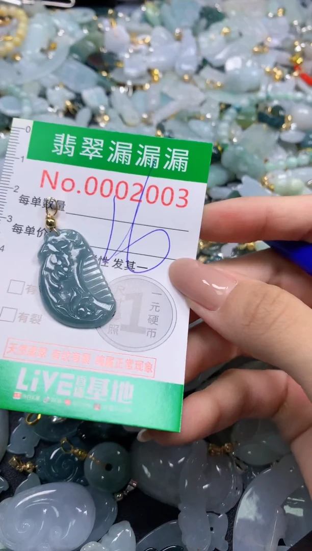 吊坠(不含链)未镶嵌翡翠2003