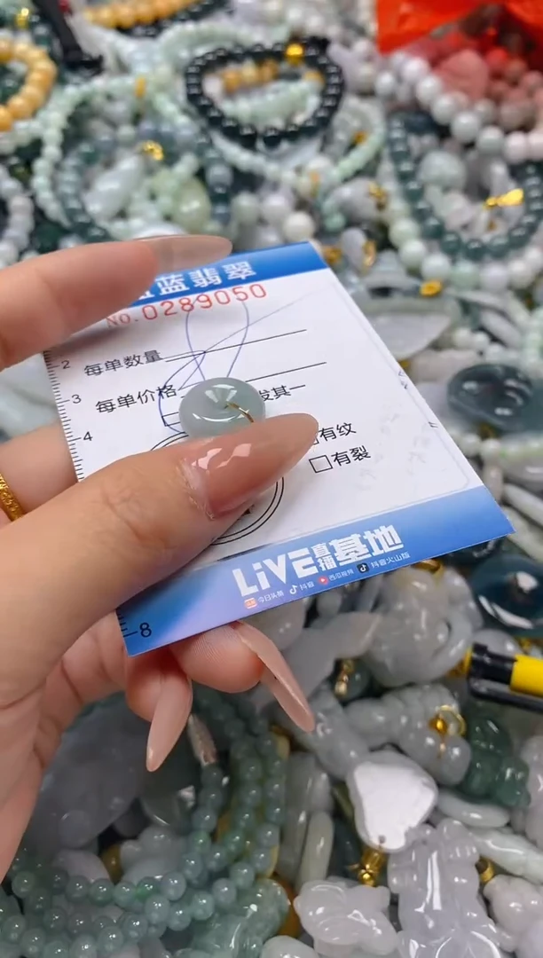 翡翠未镶嵌颈饰闪购0289050多样性发其一