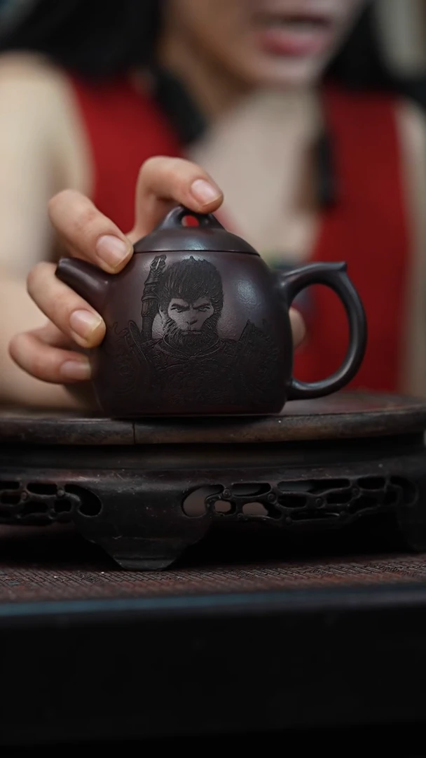 茶壶紫砂宜兴岁颐传砂原矿全手19