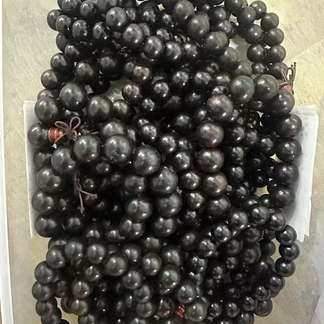 Q22 黑檀1.0cm+单圈手串 样式多样性发其一