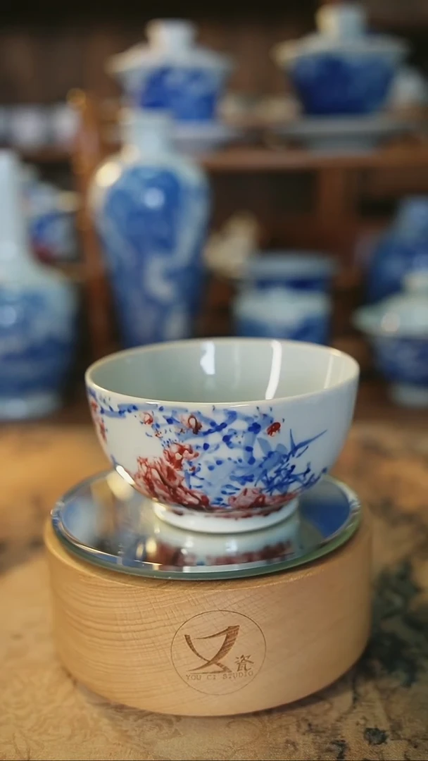 刚*好景德镇手工手绘茶具