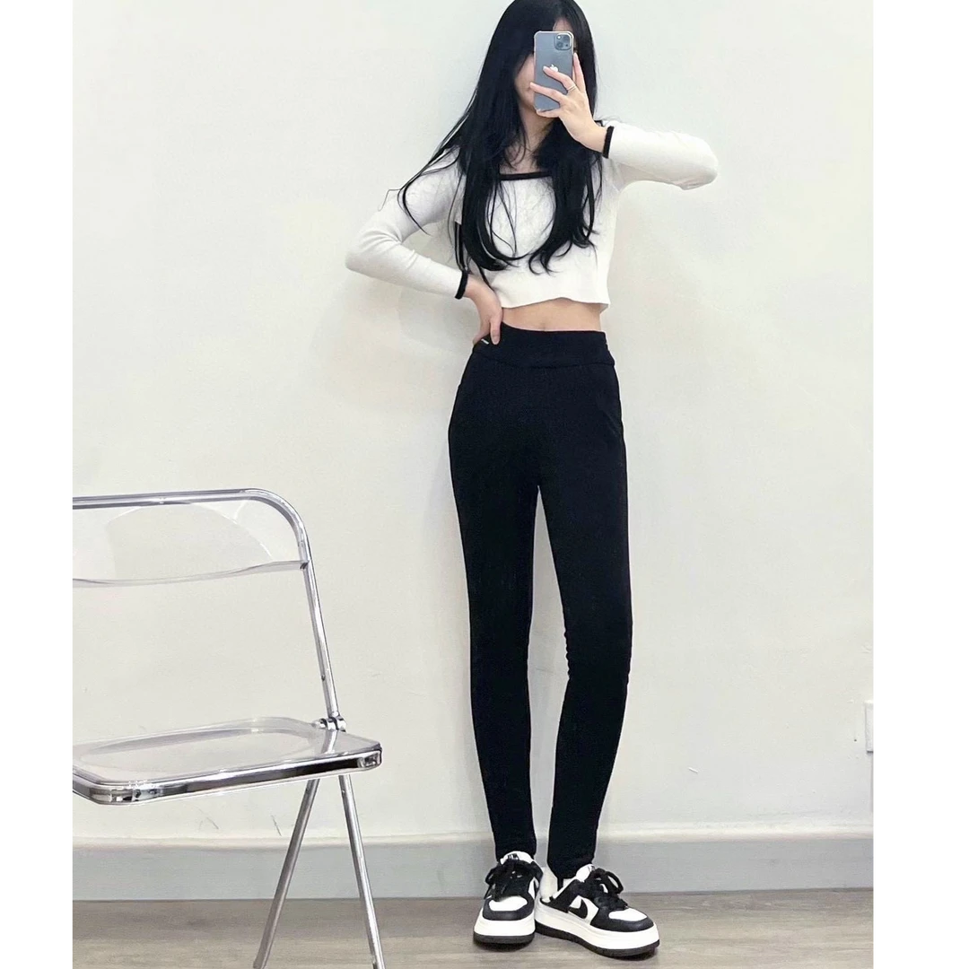 一条过冬女裤！神裤全羊毛填充羊毛保暖裤 四面弹巨舒适 随意机洗