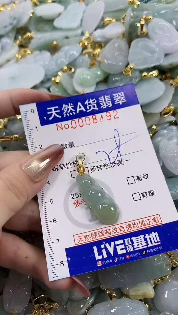 颈饰未镶嵌翡翠天然A货翡翠