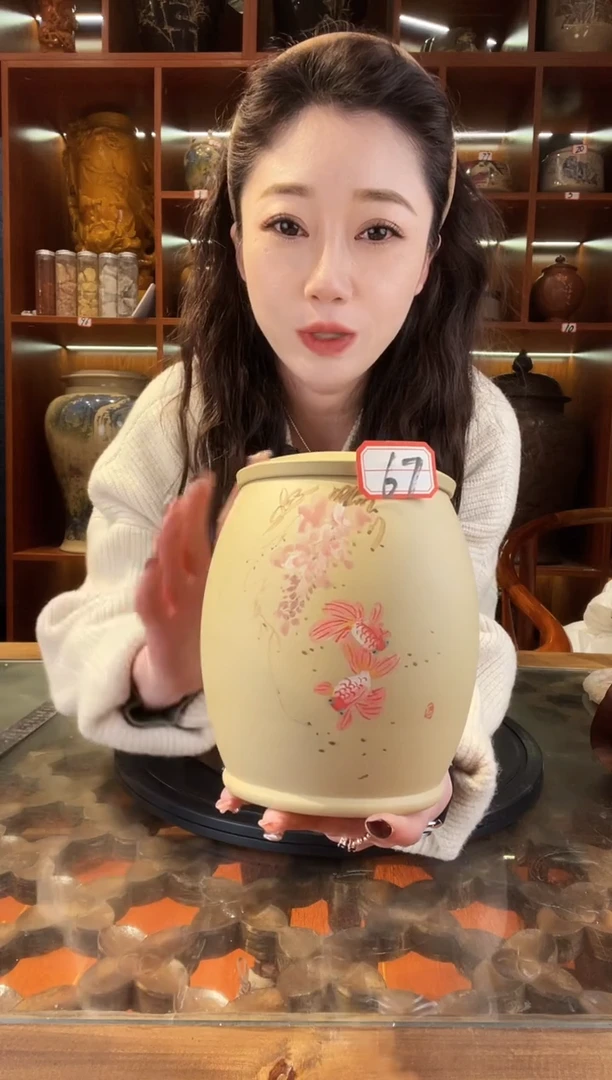 【闪购商品】缸云南建水紫陶白泥小茶罐@67