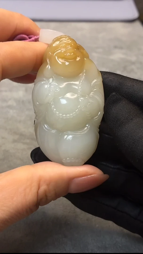 吊坠(不含链)未镶嵌和田玉和田玉吊坠