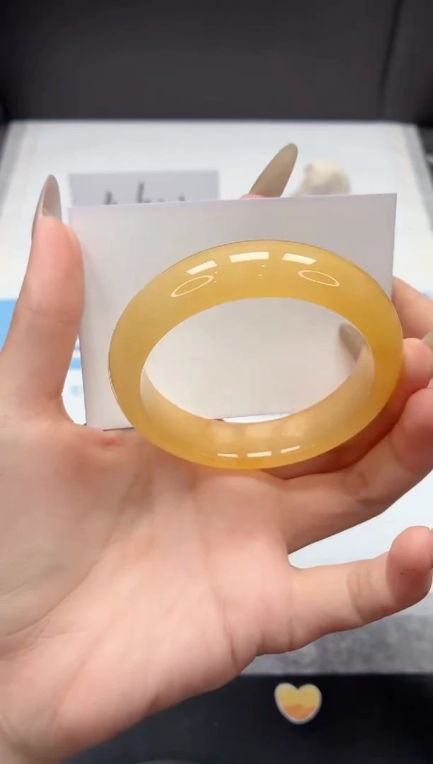 石英质玉手镯未镶嵌308/黄龙56.1