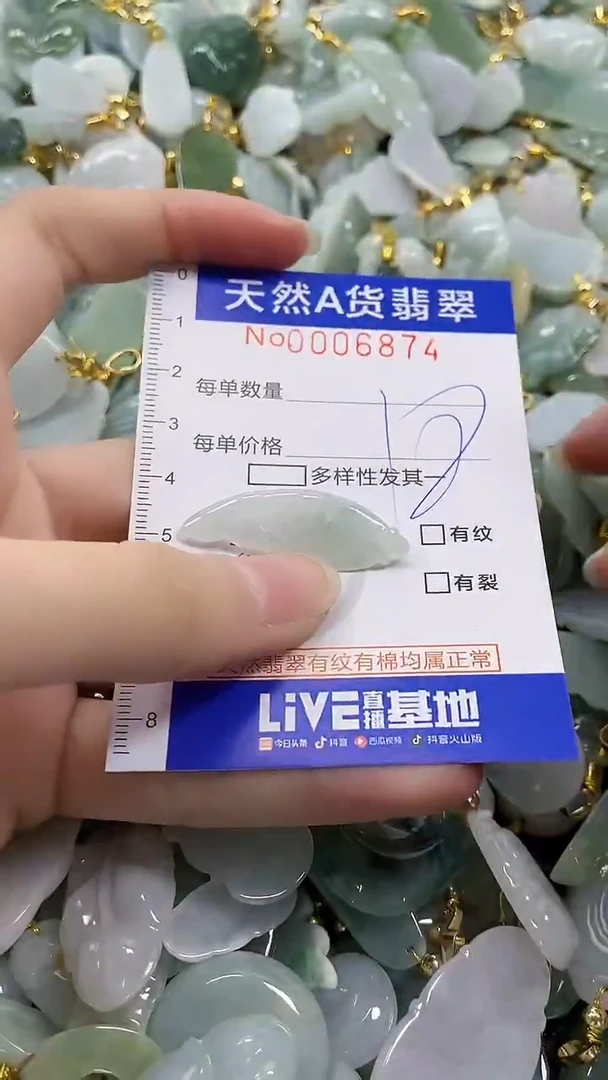 颈饰未镶嵌翡翠纯天然a货翡翠