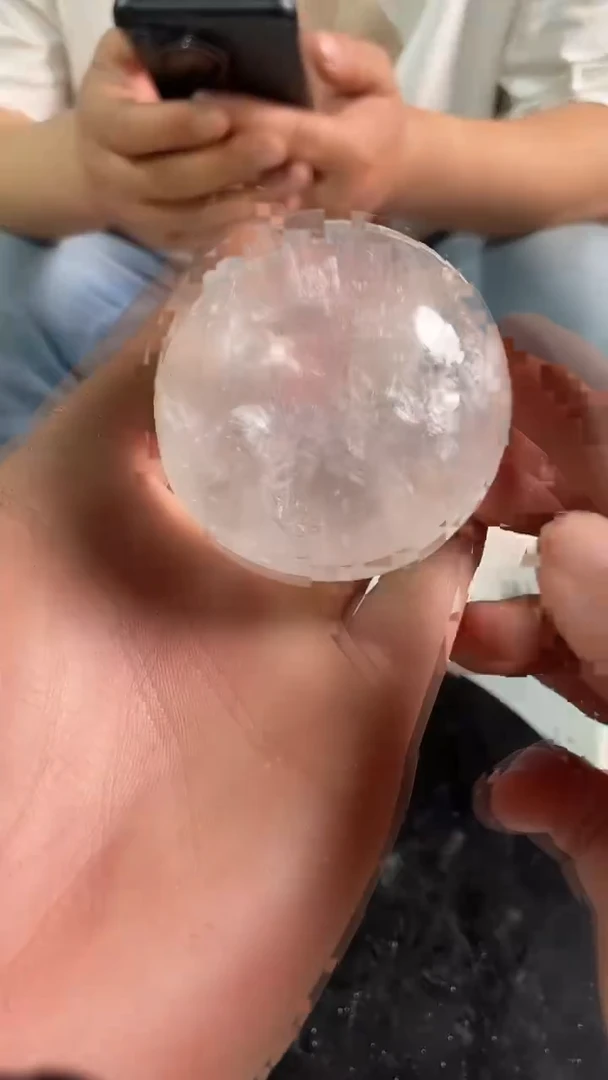 未镶嵌水晶大型摆件（非配饰）阿赛白水晶317g