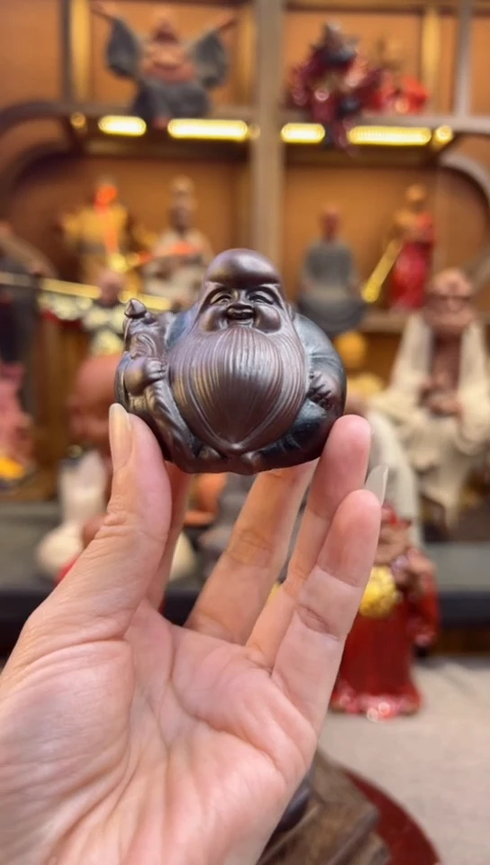 紫砂茶宠器闵茶宠摆件