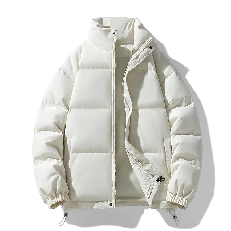 BINFU男女同款纯色冬季加厚棉服