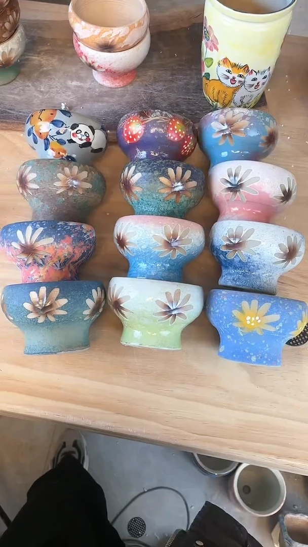 【闪购商品】摆件18-291口10高8  十二个