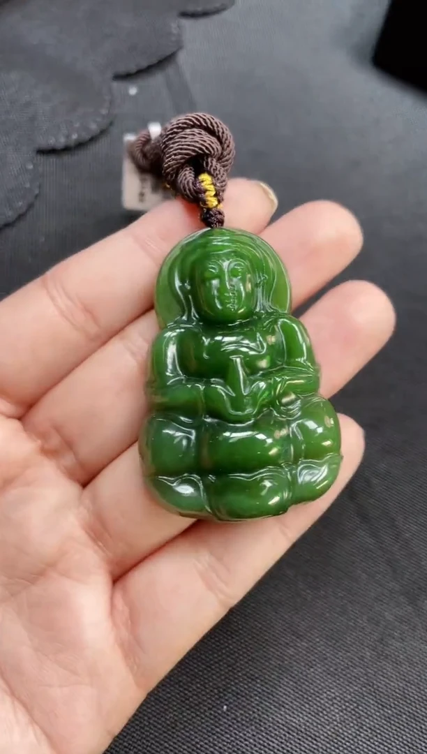 【闪购商品】和田玉吊坠未镶嵌52MM 多样性发一