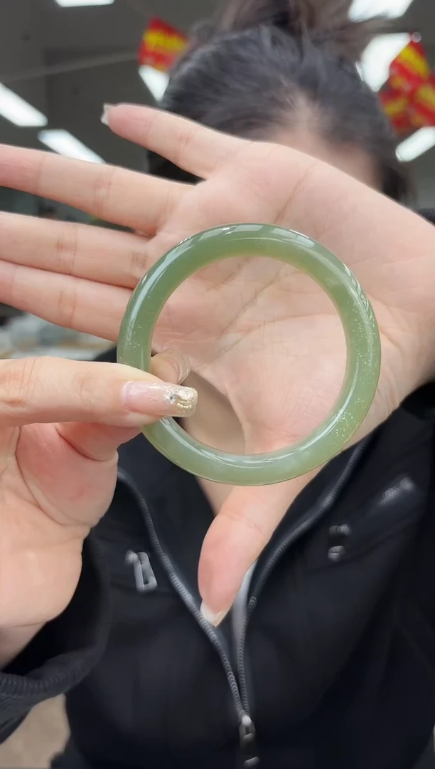 未镶嵌手镯和田玉c-26圈口56