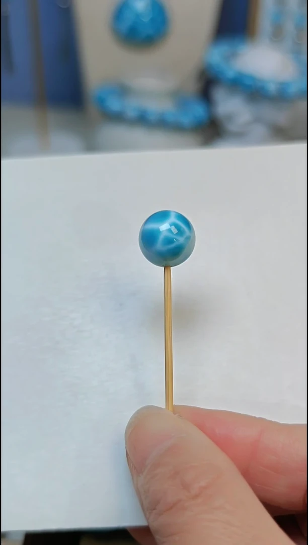 【闪购商品】针钠钙石（海纹石）珠宝半成品未镶嵌多样性发一颗