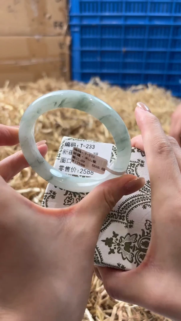 未镶嵌手镯石英质玉T-233