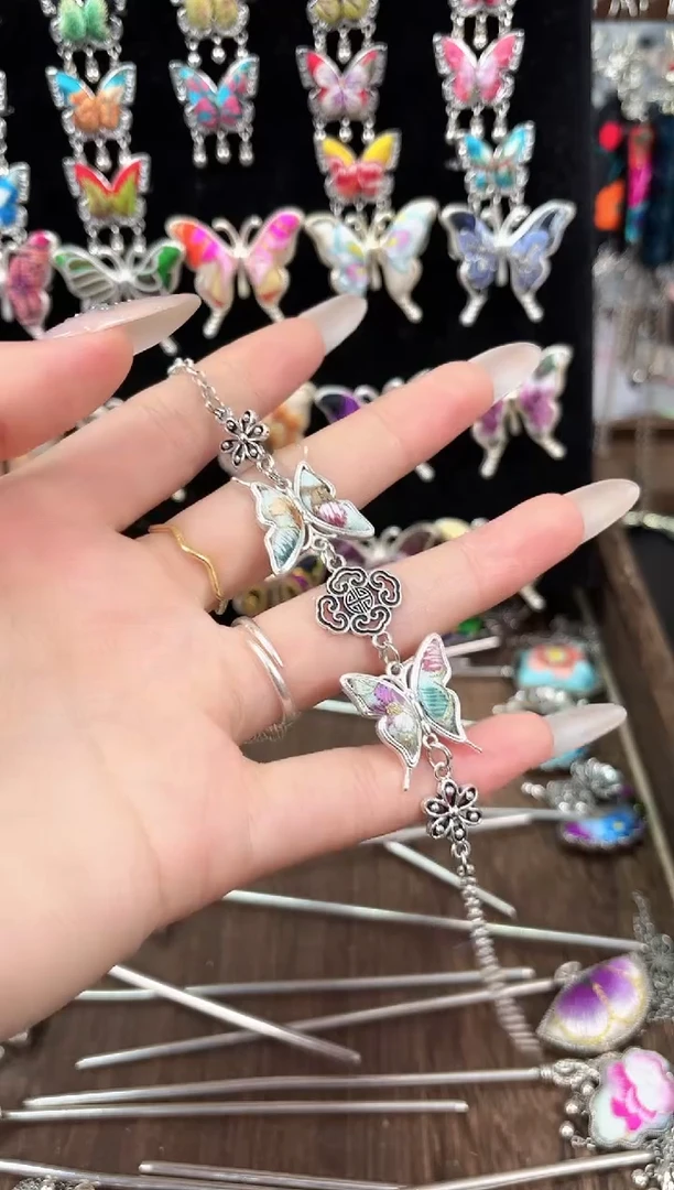 织绣一**兰民族风非遗老绣饰品899