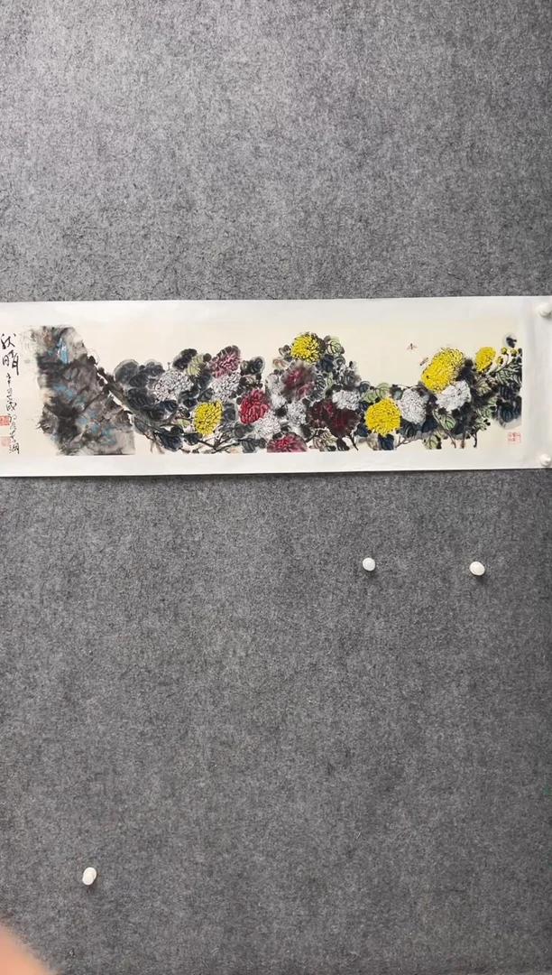 国画李纲-4平尺-国画作品-金