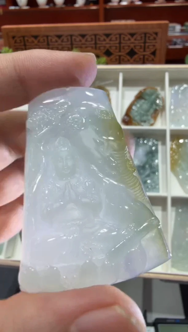 未镶嵌挂件翡翠A货翡翠多样性孤品