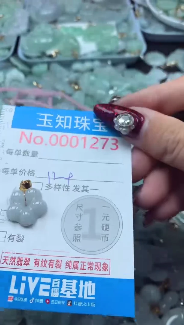 颈饰未镶嵌翡翠1273