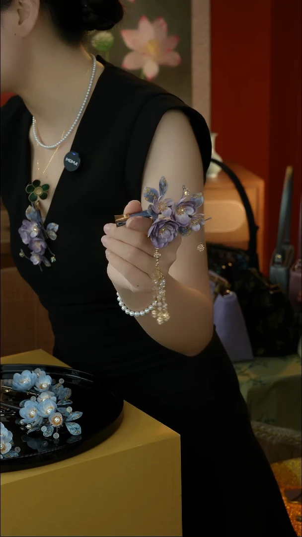 刺绣纯手工非遗国风饰品