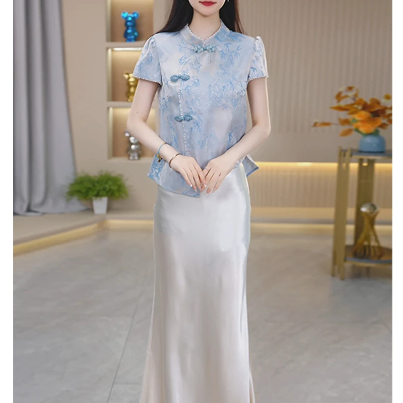 【宠粉定制】B1197图片色连衣裙优雅气质时尚减龄休闲显瘦夏季收腰