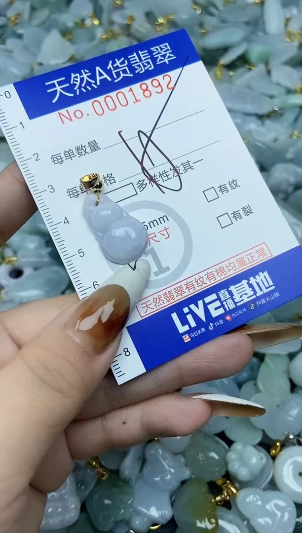 【闪购商品】翡翠颈饰未镶嵌天然A货翡翠