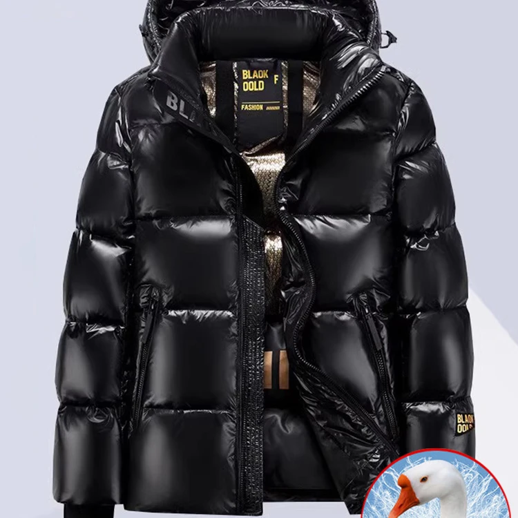 2025冬季轻奢新款超加厚保暖防寒羽绒服高端爆款鹅绒服外套潮短款