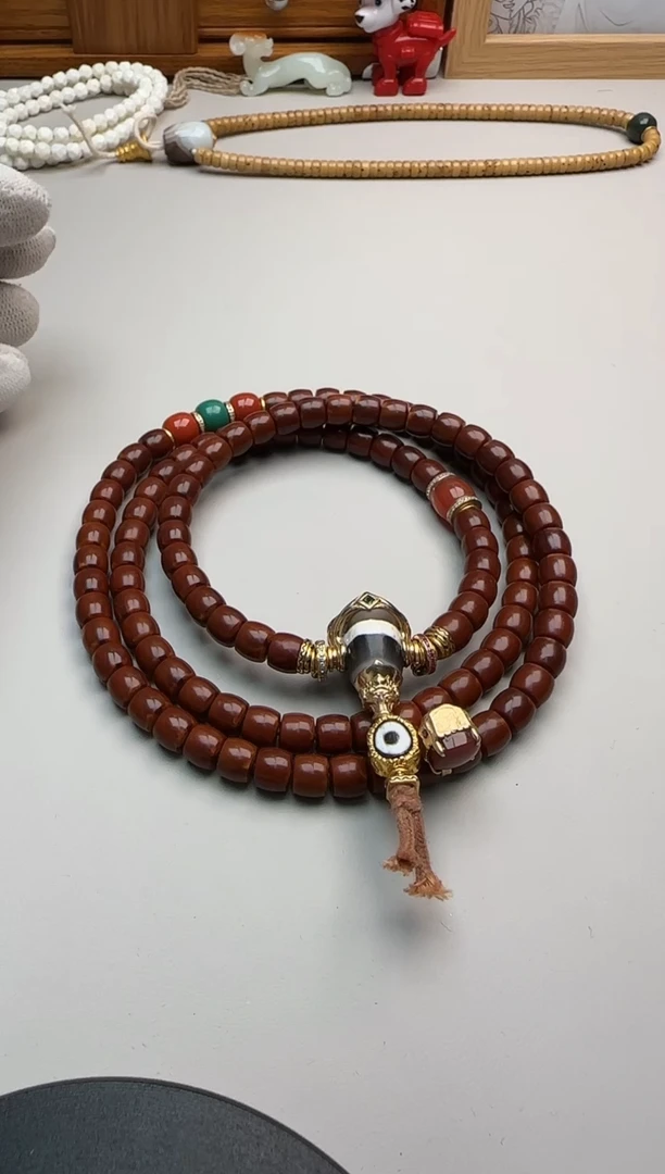 【闪购商品】橄榄核手串橄榄核尖手串加配饰