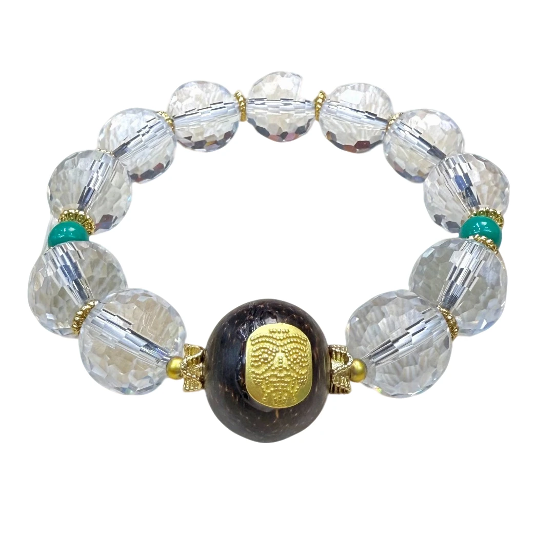 【萝卜珠宝】M030 美零冰魄精美手串 多样性发其一