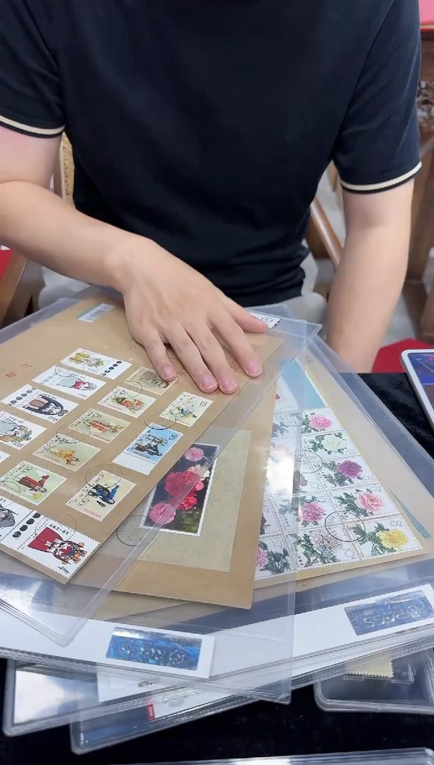 六珍实寄封 封装评级
