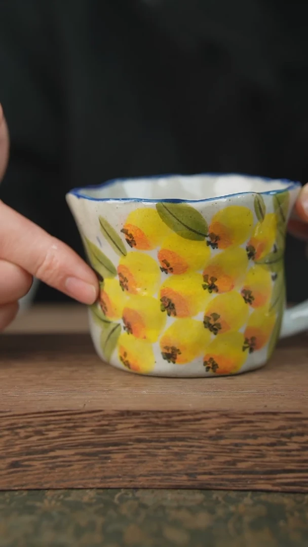 【闪购商品】杯子泥垚手作 景德镇手工手绘器物291