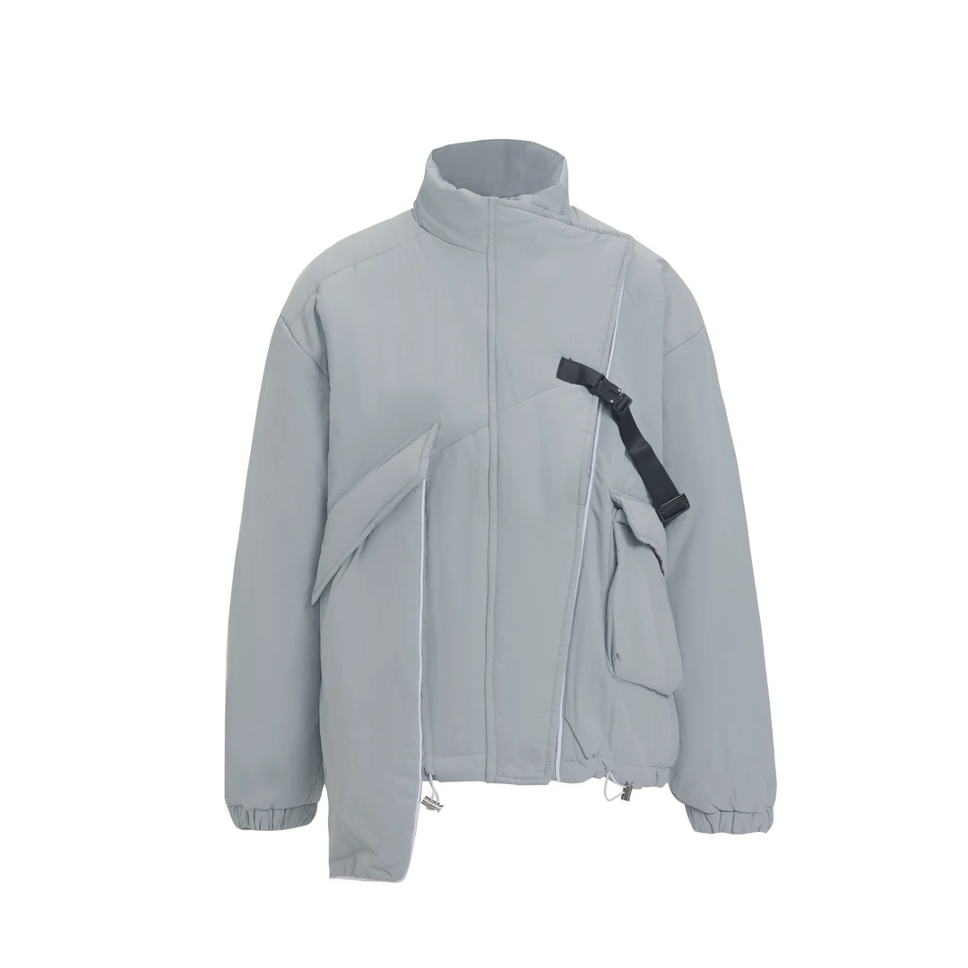 JUMP NEXT冬季加厚保暖立领休闲短款棉衣百搭宽松外套