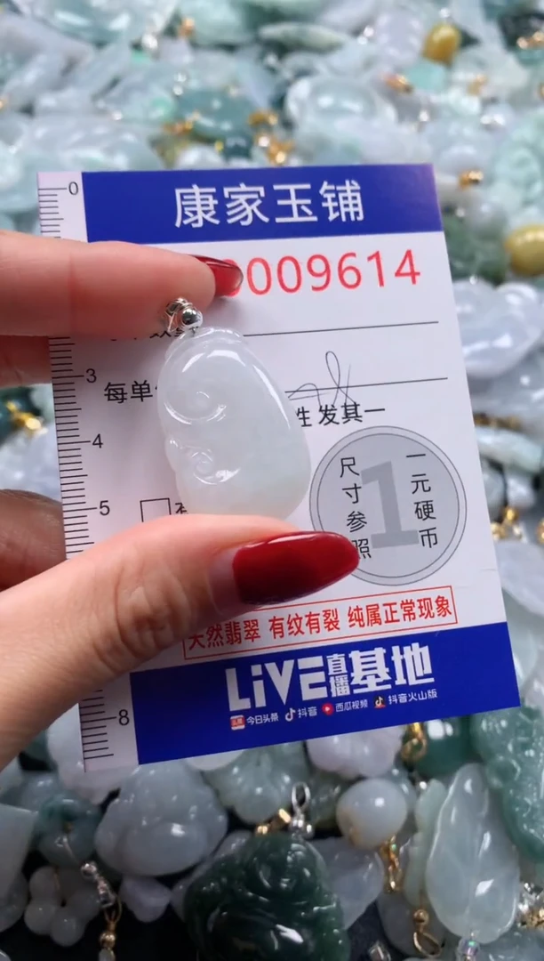 颈饰未镶嵌翡翠9614