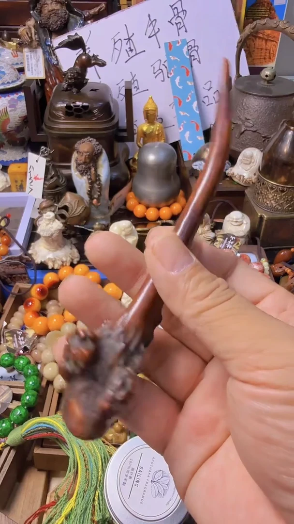 大叶紫檀（黑酸枝木类）回流直播间手把件摆件