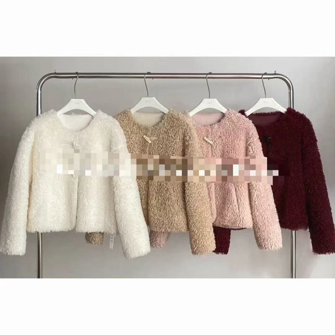 外套毛毛气质网红时尚百搭加厚ins秋冬外套