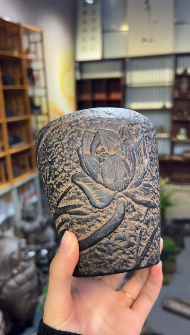 陶土【火山泥】一叶荷