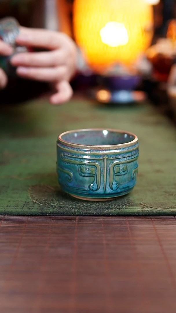 623饕餮纹 大容量主人杯