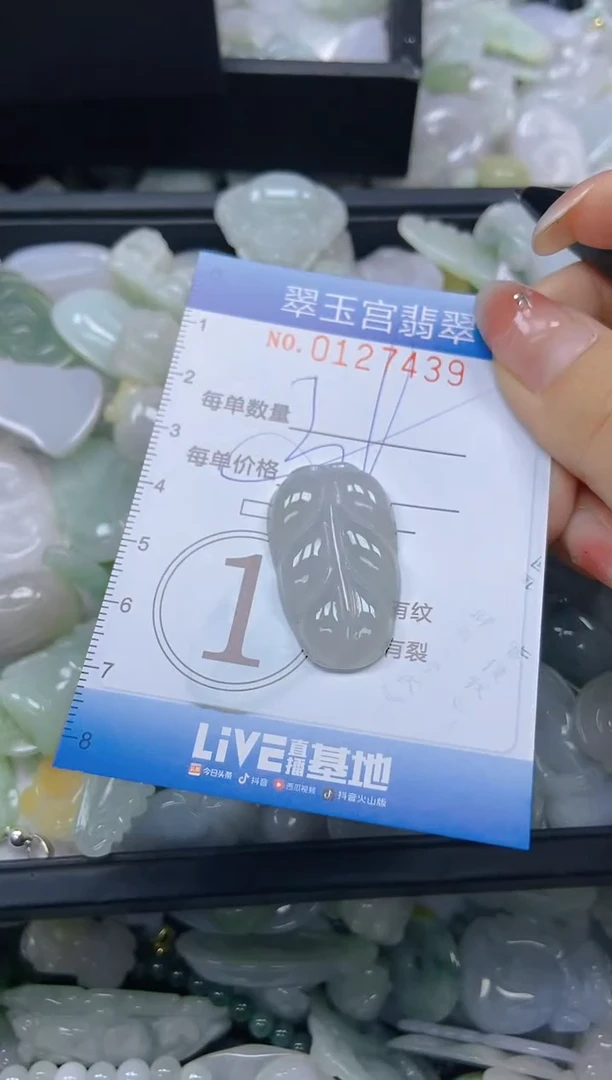 翡翠未镶嵌颈饰闪购0127439