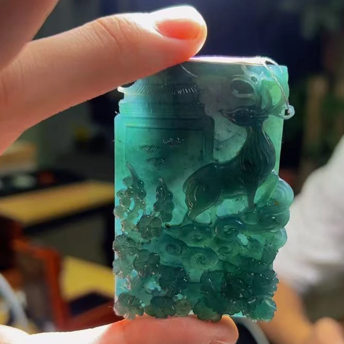 未镶嵌定制翡翠LL翡翠毛货翡翠52