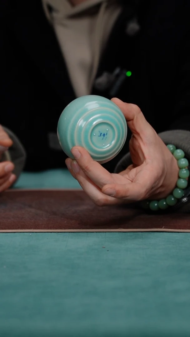 【闪购商品】68-10弦文禅定杯（海英底款）