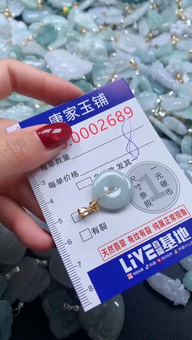 颈饰未镶嵌翡翠2689