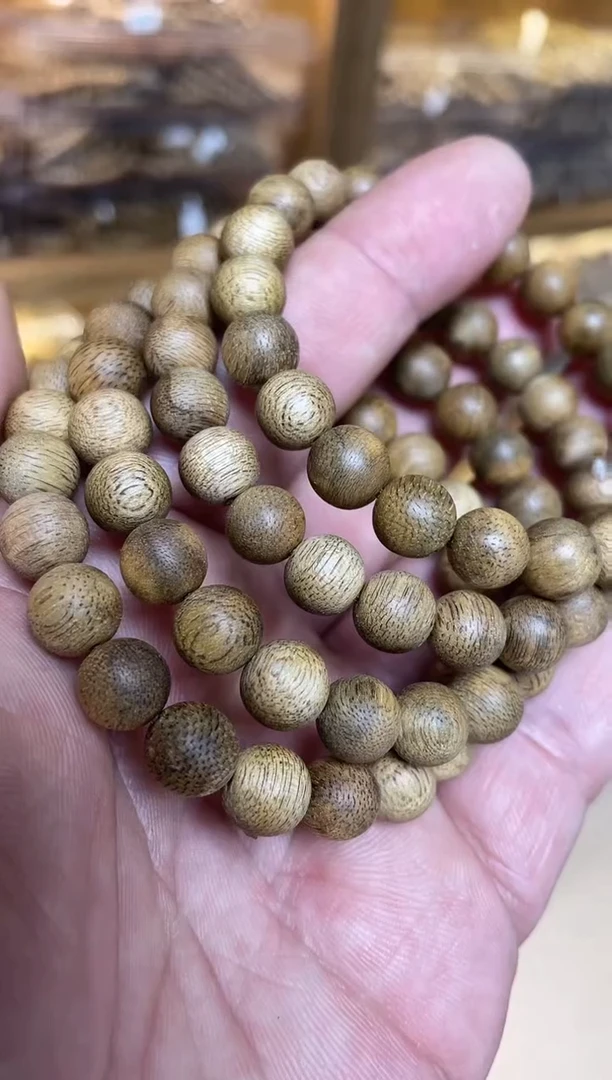 手串沉香 菩萨棋圆珠单圈0.9多样性发其一