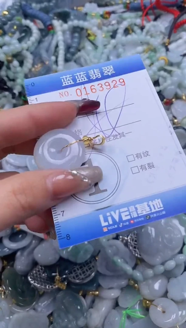 【闪购商品】翡翠颈饰未镶嵌闪购0163929多样性发其一