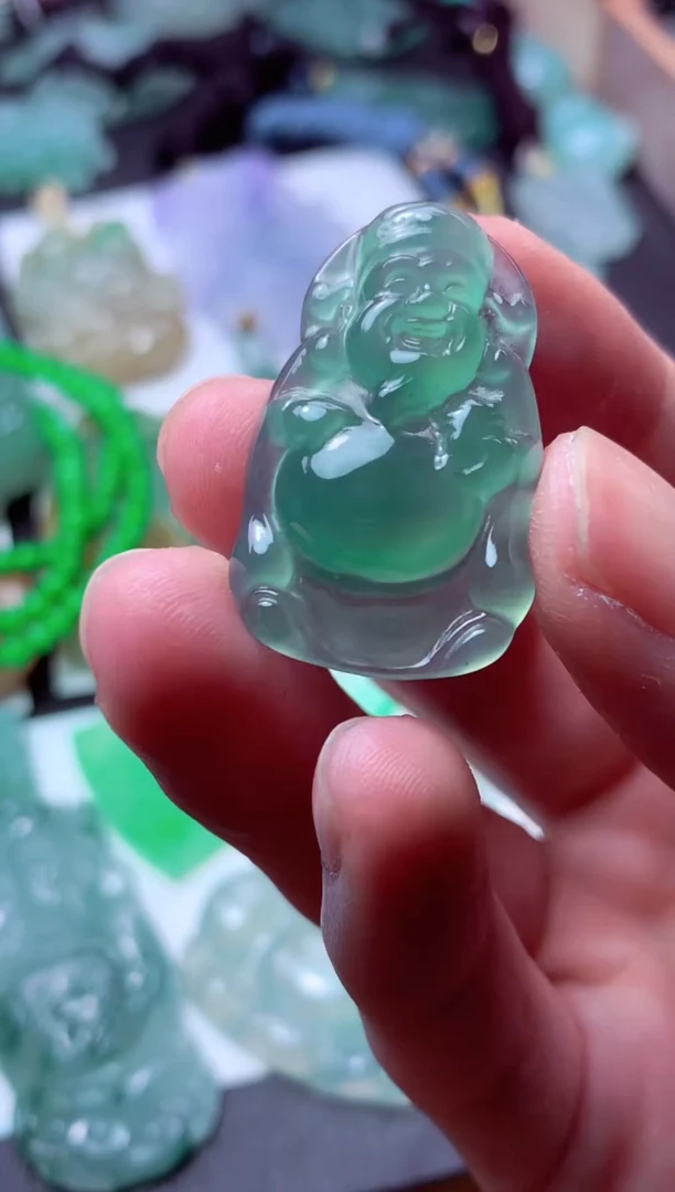 翡翠未镶嵌颈饰天然翡翠