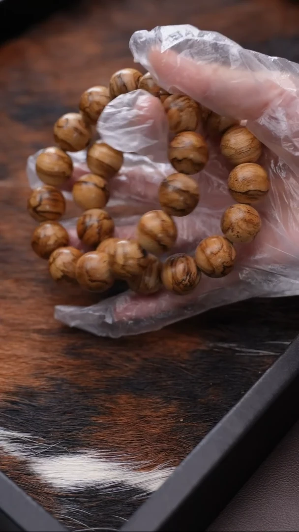 沉香手串卓CLQC11063-L惠安土沉卡13mm天然野多样性发一